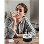 QWORK® 3 Cendriers Rotatifs Modernes avec Couvercle, Cendriers Coupe-vent pour Extérieur, Maison, Bar, Bureau