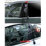 QWORK® Kit d'outils de Voiture Professional, Trousse de Premiers Secours de Voiture de 17 pièces pour Le déverrouillage et Les m