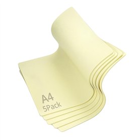 QWORK® 5pcs Peau Synthétique Tatouage 20cm x 30cm x 3mm