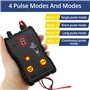 QWORK® Testeur d'injecteur Automatique 12 V avec 4 Modes d'impulsion, Ensemble de testeur de Nettoyeur d'injecteur de Carburant