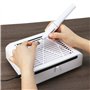 QWORK® Aspirateur à Ongles Professionnelle avec Filtre, 40W Aspirateur de Table Ongle Puissant pour Salon/Maison