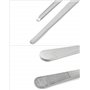 QWORK Lot De 2 Pinces ÀÉpiler Longues, Acier Inoxydable, Rondes Et Pointues, Pince De Cuisine, 30 cm