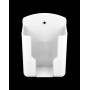 QWORK 2PCS Support Telecommande Mural avec Adhésive et Vis, pour Climatisation et TV, Taille intérieure : 63 mm x 30 mm x 100 mm