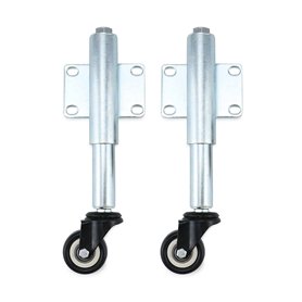 QWORK® 2Pcs Roulette Roulant avec Ressort