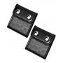 QWORK® 2PCS Clip Ceinture de Sécurité Voiture, Adaptateur Ceinture Sécurité pour Détendre l'Épaule/le Cou et Protéger la Grosses