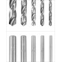200mm Mèches Hélicoïdales Extra Long