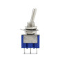 QWORK 20Pcs SPST Mini Interrupteur à Bascule AC 125V 6A ON-ON 3 Broches 2 Position pour Arduino Bateau Véhicule (MTS102)