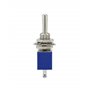 QWORK 20Pcs SPST Mini Interrupteur à Bascule AC 125V 6A ON-ON 3 Broches 2 Position pour Arduino Bateau Véhicule (MTS102)