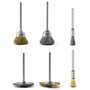 Brosse Laiton et Brosse Acier pour Nettoyer Meuler Poli