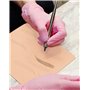 peau de pratique de tatouage