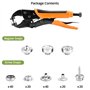 comprend 40 ensembles de boutons-pression et u