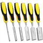 QWORK® 6 Pièces Ciseaux à Bois