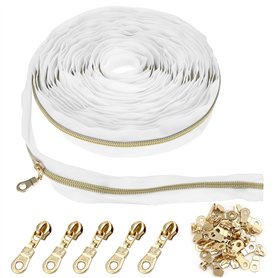 QWORK® Fermeture Éclair au Mètre 9m