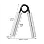 QWORK® Ensemble de musculation avant bras, 22.5KG/45KG/67.5KG/90KG - Hand grip en aluminium pour renforcement de la main et du p
