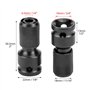 adaptateur de douille à tige hexagonale 1/2" à entraînement carré 1/4"