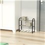 Allinside Organisateur de Chaussures à 3 Niveaux, Montage Rapide sans Outils pour Le Rangement des Chaussures dans L'entrée, Le 