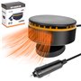 COMBLU Chauffage de voiture portable 12 V 150 W Chauffage rapide Dégivreur de pare-brise Désembueur de pare-brise rotatif à 360