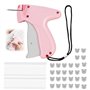 Mini Pistolet à Point Rapide pour Vêtements - Avec 50 Boucles Ours et 660 Aiguilles en Plastique - Fixateur Rapide et Outil de M