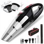 AOKBON Aspirateur à Main sans Fil Rechargeable Aspirateur Puissant Portable 120W 8500Pa avec Filtre HEPA Lampe LED pour Maison B