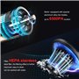 AOKBON Aspirateur à Main sans Fil Rechargeable Aspirateur Puissant Portable 120W 8500Pa avec Filtre HEPA Lampe LED pour Maison B