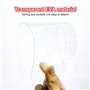Lot de 1 protections anti-éclaboussures pour siège de toilette, transparente pour urine, déflecteur d'urine pour enfants et adul