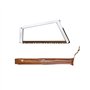 Yusat Scie à archet pliable de 33 cm