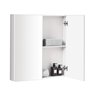 Placard de Rangement Murale avec 2 Portes