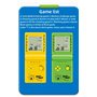 CZT Console de Jeu Cubique Grand écran 999 en 1 Bloc de Jeu Rétro Console Portable Jeux de Briques électroniques de Poche Jouets