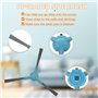 HUAREW Accessoires pour Cecotec Conga 7490 Immortal/ 8290 Immortal Ultra Power Home Genesis X-Treme, 1 Brosses Principales, 6 Br