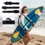 pangutheos Sup Sangle de Transport Réglable, Sangle de Planche à Pagaie, Réglable pour Planche de Surf pour Planche de Surf, Sta