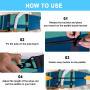 pangutheos Sup Sangle de Transport Réglable, Sangle de Planche à Pagaie, Réglable pour Planche de Surf pour Planche de Surf, Sta