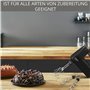 Clou de support de reçu, porte-reçu | Glissière étanche de 4 pièces pour porte-billets en aluminium | Clou de reçu en acier inox