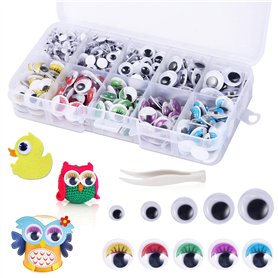 UNOLIGA Yeux Mobiles Auto Collants