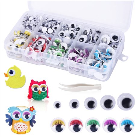 UNOLIGA Yeux Mobiles Auto Collants