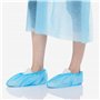 Kinbontop — lot de 100 couvre-chaussures résistants, jetables, antidérapants, matériau non tissé, convient à une utilisation en 