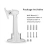 POPTONG Support mural pour mini projecteur, capacité de charge 3 kg, longueur : 16 à 20 cm, matériau : aluminium, pour vidéosurv