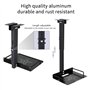 Drsn Support de Plafond pour Projecteur, Hauteur Réglable de 34 à 56 cm - Charge Maximale de 3.5kg - avec Plateau 2420cm, pour P