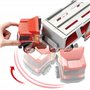 Drsn Support de Plafond pour Projecteur, Hauteur Réglable de 34 à 56 cm - Charge Maximale de 3.5kg - avec Plateau 2420cm, pour P