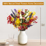 KAOHONG Bouquet de Fleurs Séchées Naturelles Vraies Naturel Fleurs Décoration pour Mariage, décoration Maison fête DIY Bougie Fa