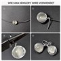 3 Rouleaux Fil de Cuivre Bijoux, Fil de Fer Souple Loisir Creatif, Fil Pour Bricoler avec Couleur Or Argent Cuivre, Pour le Bric