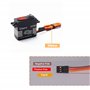 Digital RC Servo 40 kg en métal étanche Servo de modélisme avec engrenage en métal pour modèles RC, ailes rigides, voiture 1/10 