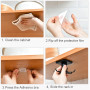 Nmgkokew Lot de 2 Porte Ustensiles Cuisine,Rotatif à 360° Support Ustensiles Cuisine,Sans Perçage Rangement Organiseur Rack avec