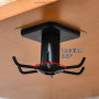 Nmgkokew Lot de 2 Porte Ustensiles Cuisine,Rotatif à 360° Support Ustensiles Cuisine,Sans Perçage Rangement Organiseur Rack avec