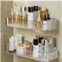 Panier de Douche Étagère de Salle de Bain Sans Perçage