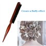 Brosse poils sanglier, Teasing Brosse à cheveux en poils de sanglier, Brosse a cheveux, Outils pour cheveux, Outils de coiffure 