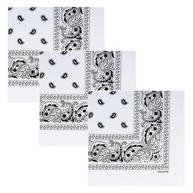 Eyeleaf Lot de 3 bandana coton 100 % banane pour femme (3
