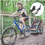 ENAIAH Attelage de Remorque de Vélo,Coupleur de Remorque de Vélo,1 Crochet de Remorque de Vélo,Adaptateur de Fixation de Coupleu