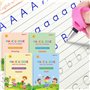 Lot de 4 cahiers d'entraînement magique pour enfants de 3