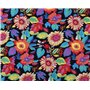 Carrées de Tissu Patchwork en Coton 7 pièces Tissus en Coton Bundle 50 * 50cm Motif Floral et Pois Assortis Tissus de Coton au M