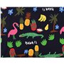 Carrées de Tissu Patchwork en Coton 7 pièces Tissus en Coton Bundle 50 * 50cm Motif Floral et Pois Assortis Tissus de Coton au M